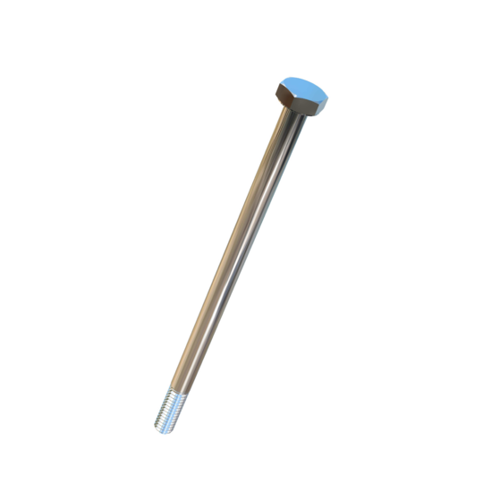 Titanium 1/4-20 X 4-3/4 UNC Allied Titanium Hex Head Bolt (No Dimple)